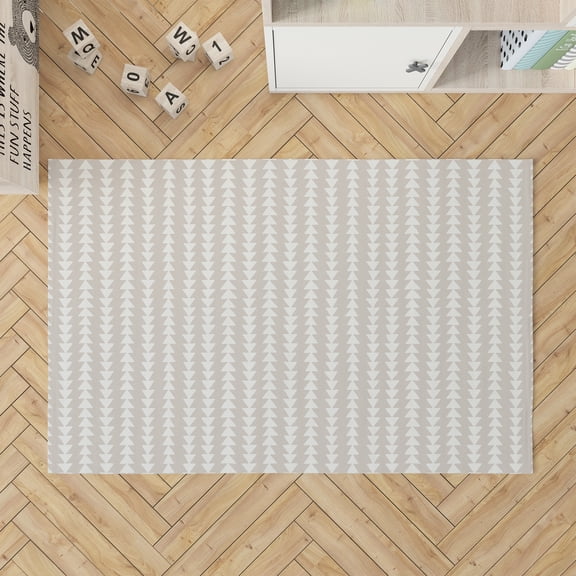 Tribal Arrows Taupe Kids Play Mat