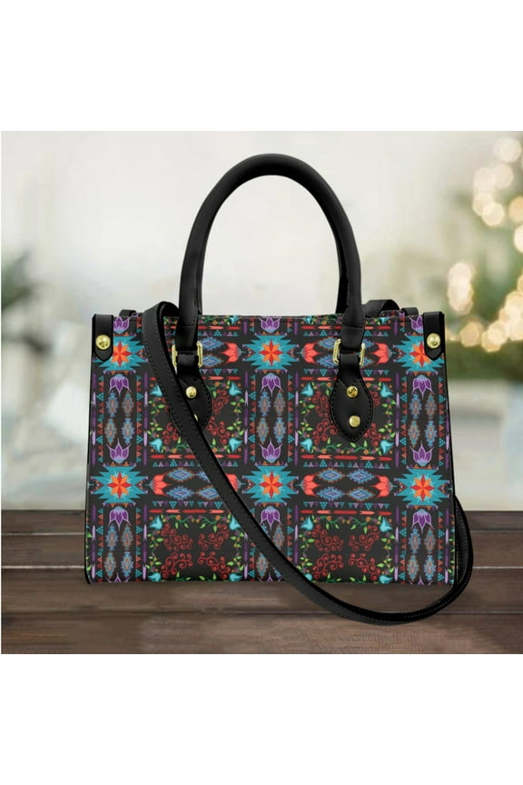 Tribal Art Design Female Casual Street Trend Fashion Messenger Bag Long Shoulder Strap Vintage Totes Bolsos Muje