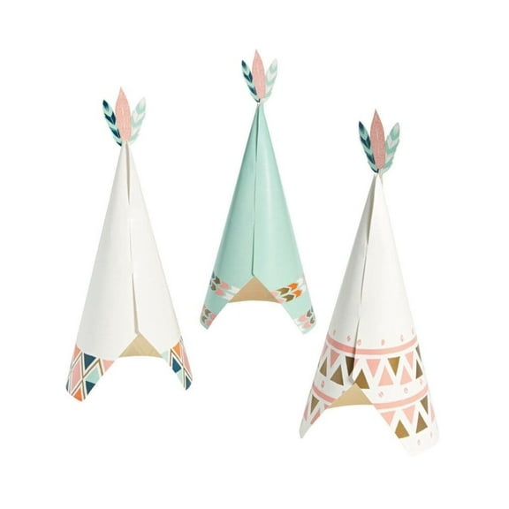 Tribal Baby Centerpiece (3Pc) - Party Decor - 3 Pieces