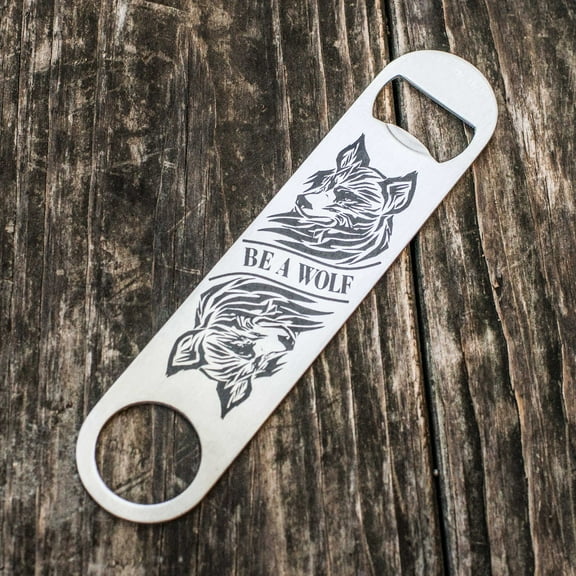 Tribal - Be a Wolf - Bottle Opener