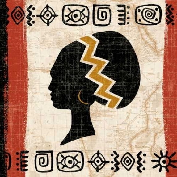 Tribal Beauty II Poster Print by Pamela Gladding (24 x 24)