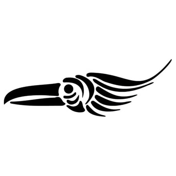 Tribal Bird pin stripes and lines Car Vinyl Decal Sticker Stickers 0008 - 36 Inches