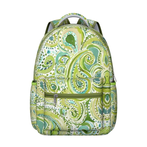 "Tribal Bohemian Backpack for Women - 17” Laptop-Friendly, Large Capacity, Stylish & Functional for Dorm, Work & Travel"