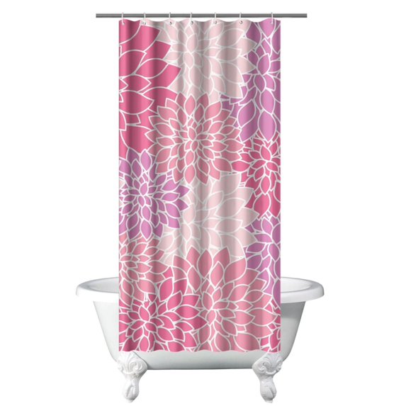 Tribal Bohemian Shower Curtain 36x72 Inches Vintage Inspired Polyester Fabric Bathroom Decor