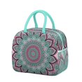 thumbnail image 1 of Tribal Boho Mandala Thermal Lunch Bag - Waterproof, Lightweight & Splash-Proof for Commuters, 1 of 6