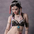thumbnail image 1 of Tribal Bra Top, Black - Large & Extra Large, 1 of 1