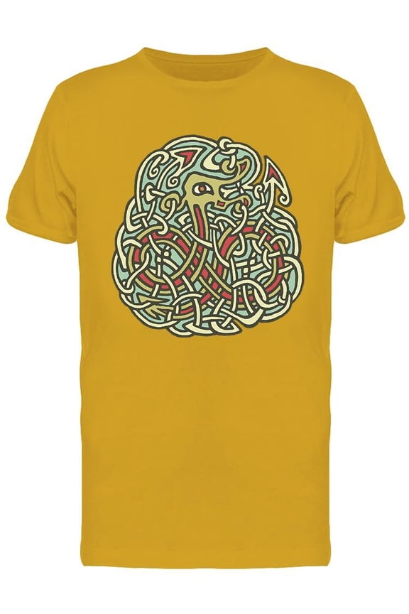Tribal Celtic Viking Snake  T-Shirt Men -Image by Shutterstock, Male x-Large