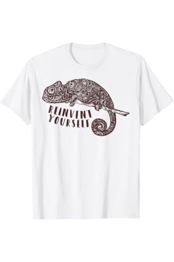 Tribal Chameleon Boho Bohemian Hippie T-Shirt