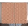 thumbnail image 1 of Tribal Curtains 2 Panels Set, Geometric Rhombuses with Six Pointed Star Pattern Traditional Oriental Arrangement, Window Drapes for Living Room Bedroom, 108W X 90L Inches, Multicolor, by Ambesonne, 1 of 3