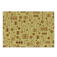 thumbnail image 1 of Tribal Cutting Board, Art with Quirky Forms Abstract Cultural Design, Decorative Tempered Glass Cutting and Serving Board, Small Size, Sand Brown Ginger, by Ambesonne, 1 of 1