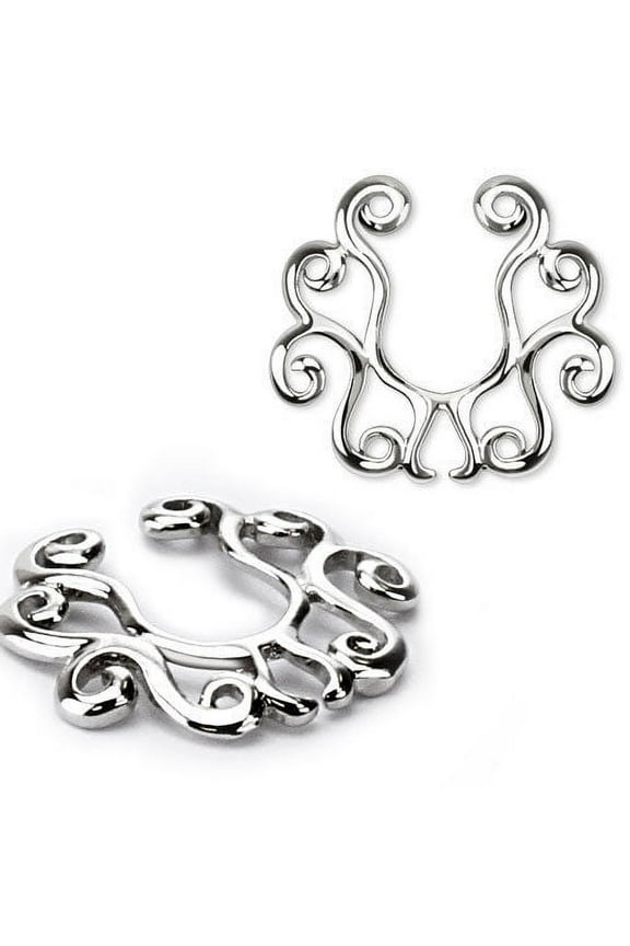 Tribal Design Nipple Clip 1 Pair