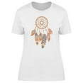 thumbnail image 1 of Tribal Dreamcatcher With Feather T-Shirt Women -Image by Shutterstock, Female x-Large, 1 of 4