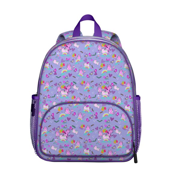Tribal Elephant Ethnic Print School Backpack - Waterproof & Adjustable with Organized Storage Compartments