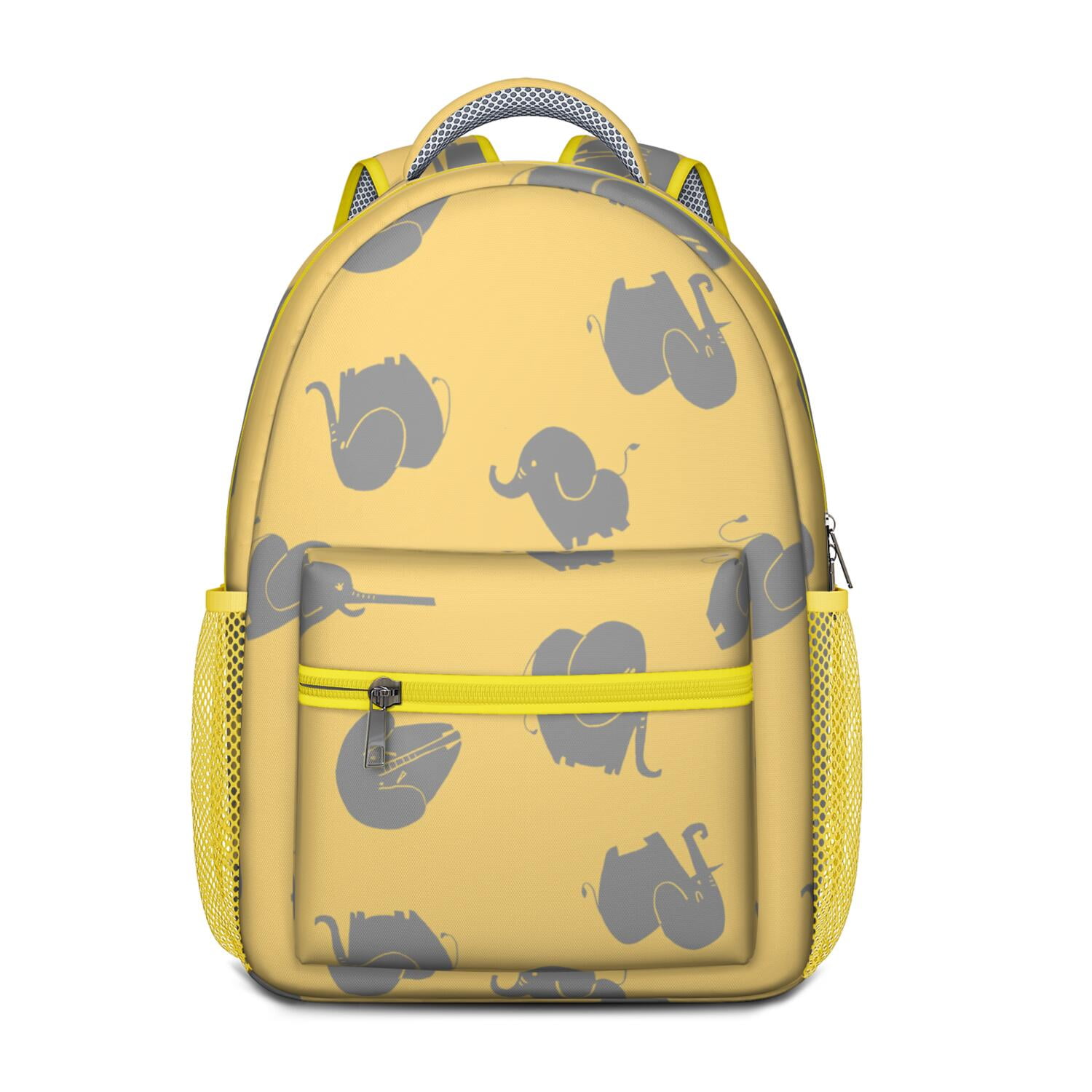 Tribal Elephant and Ethnic Pattern Backpack - Ergonomic School Bag for College Students, Waterproof & Breathable Design