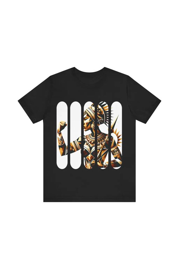 Tribal Essence in Gold - Jersey Short Sleeve Tee