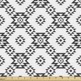 thumbnail image 1 of Ambesonne Tribal Fabric by the Yard Upholstery, Motif, 1 Yard, Charcoal Grey and White, 1 of 5