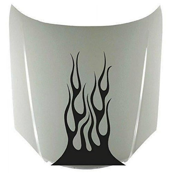 Tribal Flame Fire Car Decals Hood Decal Vinyl Sticker Graphic HF12