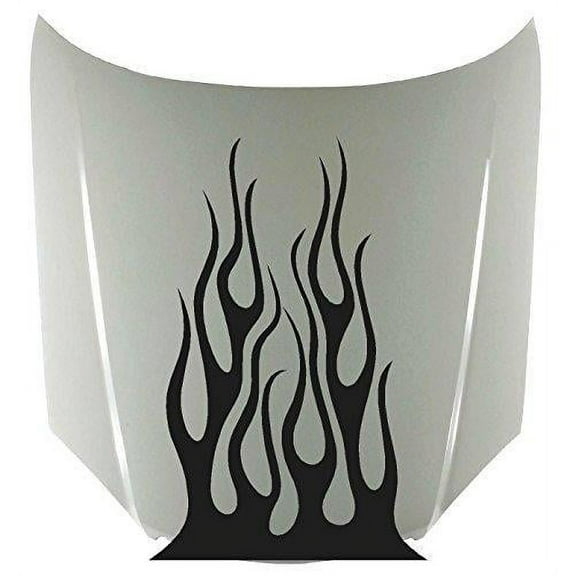 Tribal Flame Fire Car Decals Hood Decal Vinyl Sticker  Graphic    HF13