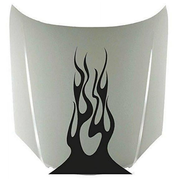 Tribal Flame Fire Car Decals Hood Decal Vinyl Sticker Graphic HF19