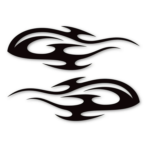 Tribal Flames Halcyon Design Magnet