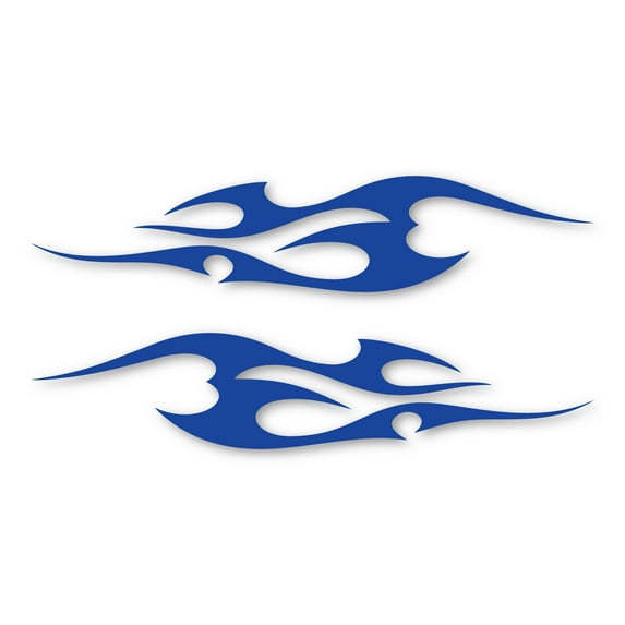 Tribal Flames Lyra Design Magnet