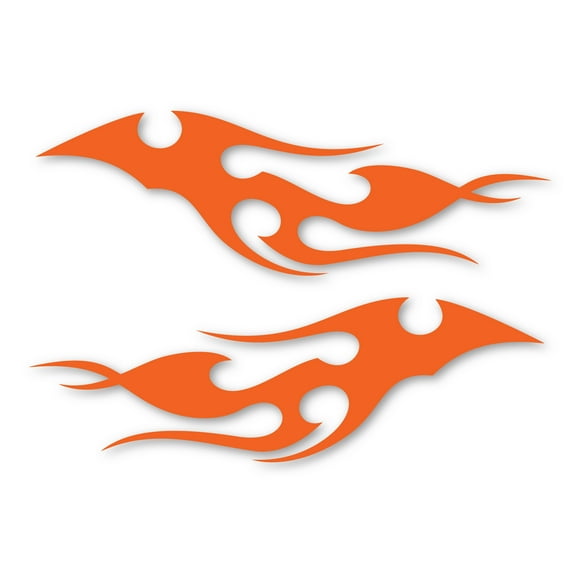 Tribal Flames Triton Design Magnet