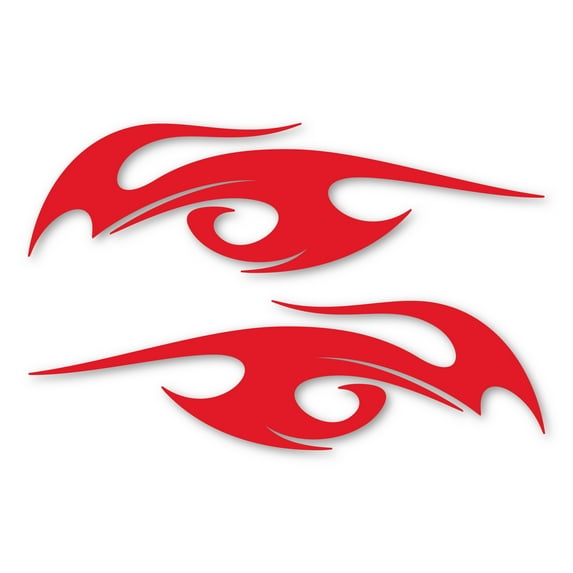 Tribal Flames Vega Design Magnet