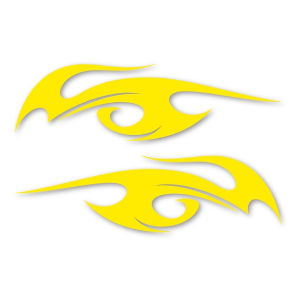 Tribal Flames Vega Design Magnet