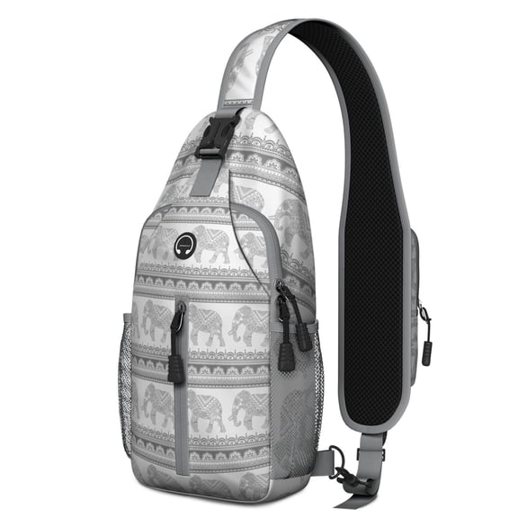 Tribal Folk Style Rustic Hippie Multipurpose Shoulder Backpack for Women Men – Reinforced stitching, Anti-theft back pocket, Partitioned main compartment – Artistic Vintage Tribal Design for Travel...