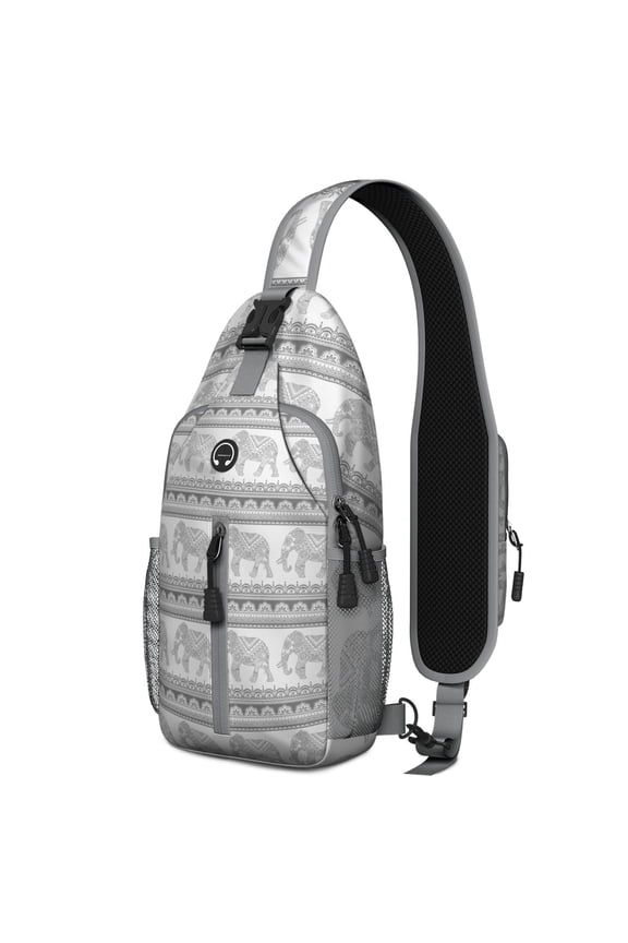 Tribal Folk Style Rustic Hippie Multipurpose Shoulder Backpack for Women Men – Reinforced stitching, Anti-theft back pocket, Partitioned main compartment – Artistic Vintage Tribal Design for Travel...