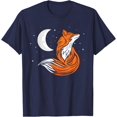 thumbnail image 1 of Tribal Fox Camper Zookeeper Wildlife Animal Lover Unisex T-Shirt for Men Women Kids,Navy Color,Size 3T, 1 of 5