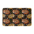 thumbnail image 1 of Tribal Fox Flowers Door Mat for Indoor, Welcome Door Mats Front Entrance Rug, Non-Slip Bathroom kitchen Rugs for Inside Floor, Small Rug Dog Door Mat 20X31.5 Inch, 1 of 5