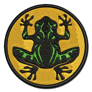 Heart Frog Iron on patch