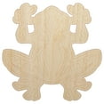 thumbnail image 1 of Tribal Frog Wood Shape Unfinished Piece Cutout Craft DIY Projects - 4.70 Inch Size - 1/8 Inch Thick, 1 of 7