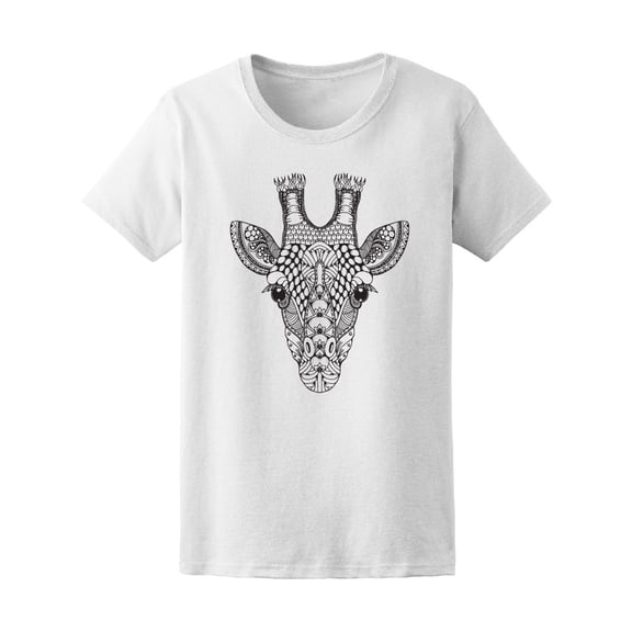 Tribal Giraffe Head T-Shirt Men -Image by Shutterstock, Male 3X-Large