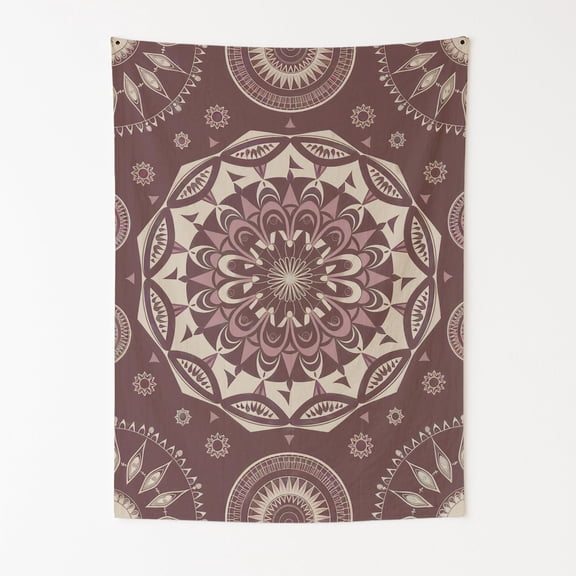 Tribal Harmony Wall Tapestry for Bedroom by DC | Bohemian or Mandala Tapestry Wall Hanging & Aesthetic Decor for Dorm, Living Room, Picnic & Home | 30"x40"