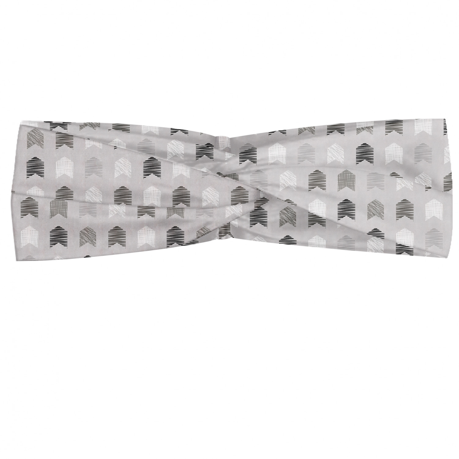 Tribal Headband, Geometric Rectangle Form with Various Inner Stripes ...