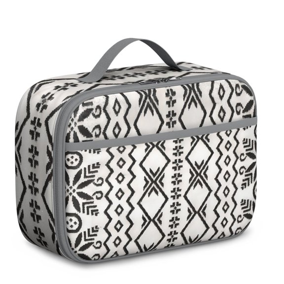 Tribal Insulated Lunch Tote, Small Leakproof Lunch Bag with Durable Oxford Cloth, Rustic Style & Lightweight, Perfect for Adults, Office/Travel