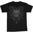 thumbnail image 1 of Tribal Island Skull Design T-shirt Mens Graphic Tees, 1 of 1