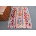 thumbnail image 1 of Tribal Kilim, 3.6x5 ft Accent Kilim, Rugs For Entry, Orange Kilim, Vintage Kilim, Turkish Kilim, Rugs Kilim, Nursery Kilim, 1 of 10