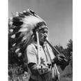 thumbnail image 1 of Tribal Man Playing a Flute Poster Print - 18 x 24 in., 1 of 1