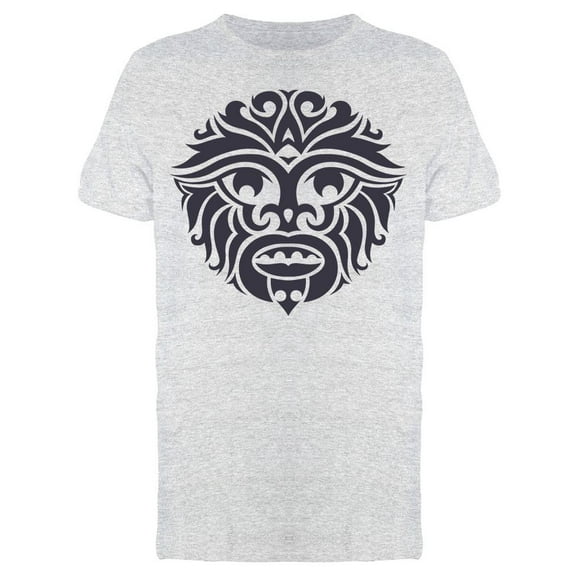 Tribal Mask Art T-Shirt Men -Image by Shutterstock, Male x-Large