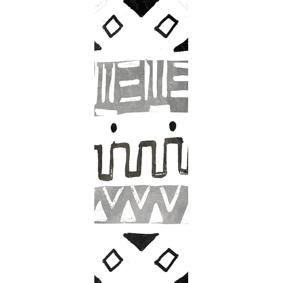 Tribal Meeting Slate Stone Poster Print by Milli Villa (12 x 36) # MVPL111B