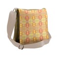 thumbnail image 1 of Tribal Messenger Bag, Abstract Traditional Shapes, Unisex Cross-body, by Ambesonne, 1 of 2
