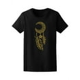 thumbnail image 1 of Tribal Moon With Feathers Tee Women's -Image by Shutterstock, 1 of 2