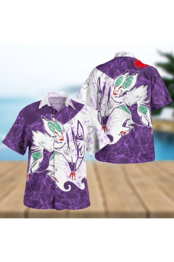 Tribal Noivern Design Hawaiian Shirt and Short