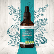 Secrets Of The Tribe Tribal Parasite Blend Tincture Dietary Supplement, Natural Extract, Made from Cranberry, Garlic, Black Walnut, Osha, Wormwood, Pumpkin 2 oz
