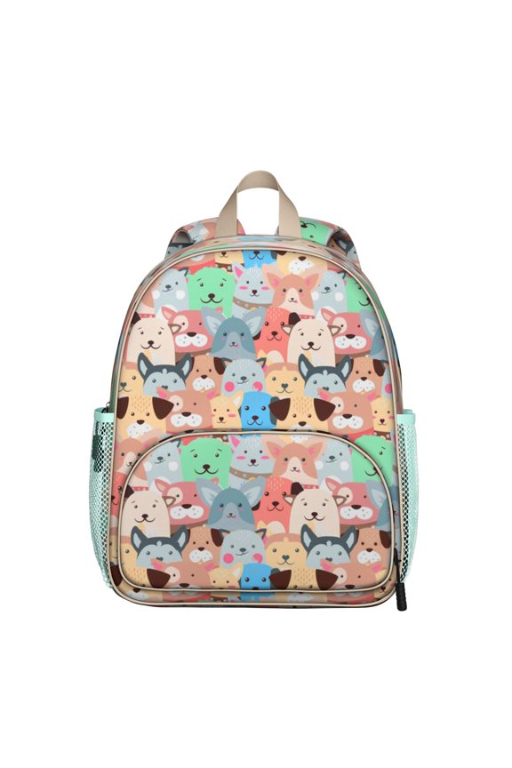Tribal Patterns Artistic Accents Waterproof Ergonomic Backpack for Commuters