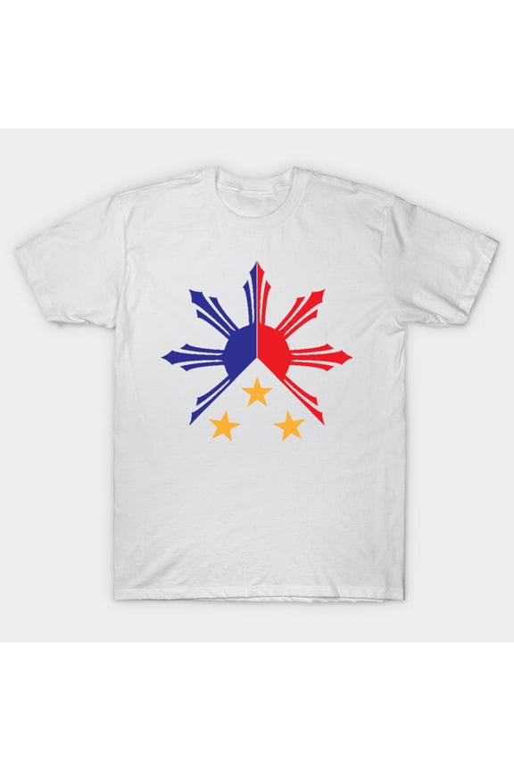 Tribal Philippines Filipino Sun And Stars Flag Funny Retro Vintage Pride - Soft Touch H1648 Unisex T-Shirt, Up to 5XL