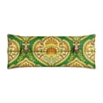 thumbnail image 1 of Tribal Retro Paisley Floral Seatbelt Pillow for Post-Surgery - Mastectomy Breast Cancer Recovery Cushion - Ethnic Ornament Car Travel Pillow with Secure Straps, 1 of 6